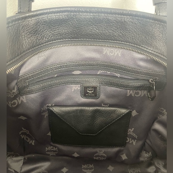 MCM Large Visetos Black Tote - Picture 10 of 12